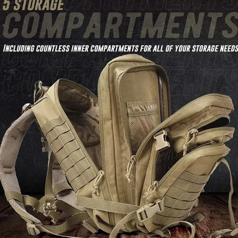 RILIBEGAN Tactical Rucksack - Imagen 5