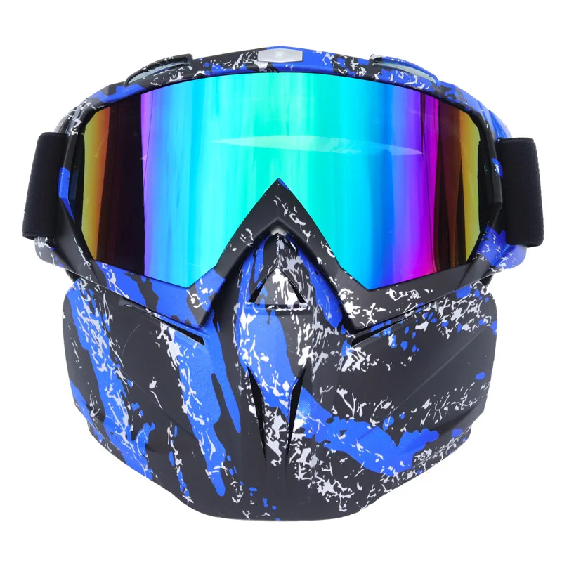 APWIKOGER Snowboard Goggles with Mask - Imagen 5