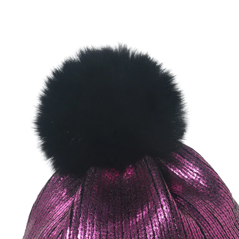 SHINY Funky Colors Ski Snowboard Beanie - Imagen 6