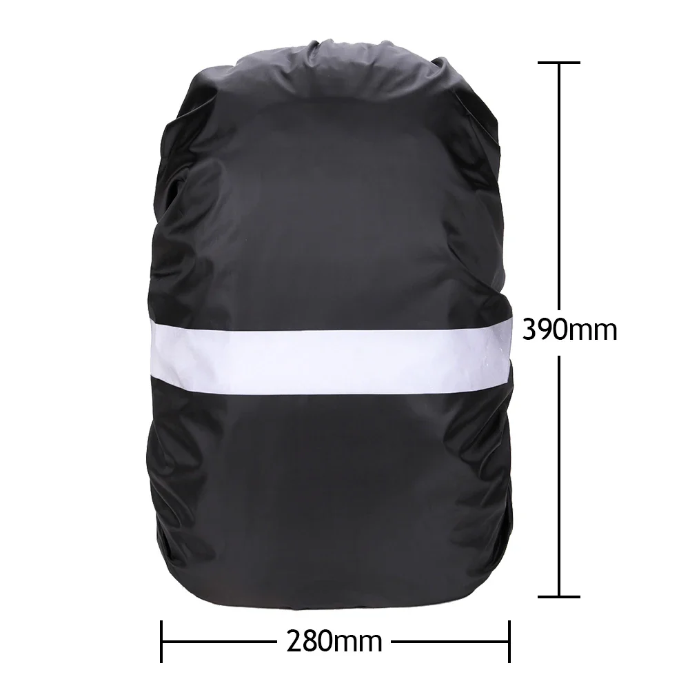 SHUNMAII 20-70L Reflective Waterproof Backpack Cover - Imagen 4