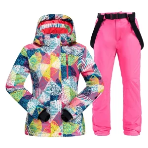 YINGYONG Warm Ski Snowboard Suit - Women's