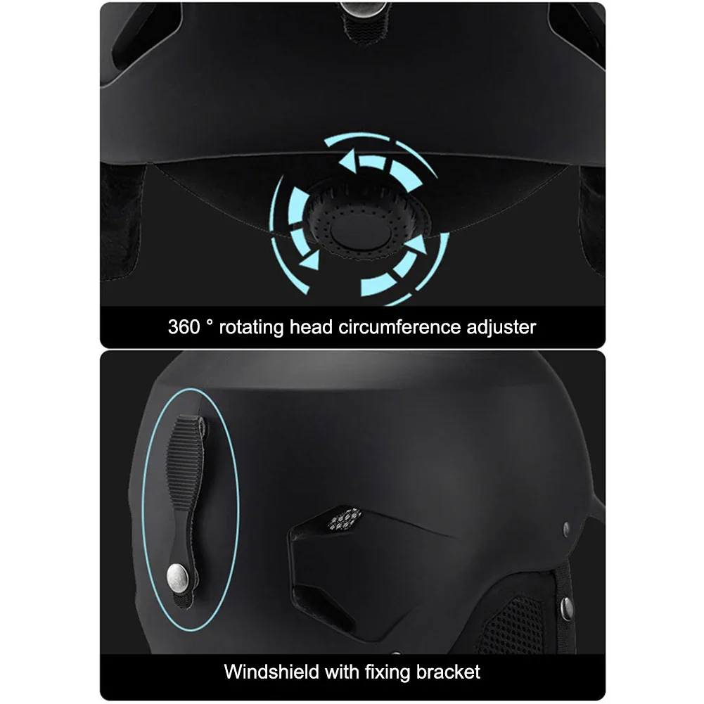 RZAHUAHU Snowboard Park Helmet - Imagen 6