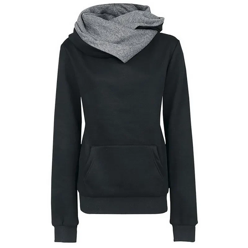 Turn Down Collar Hoodie – Women’s - Imagen 3