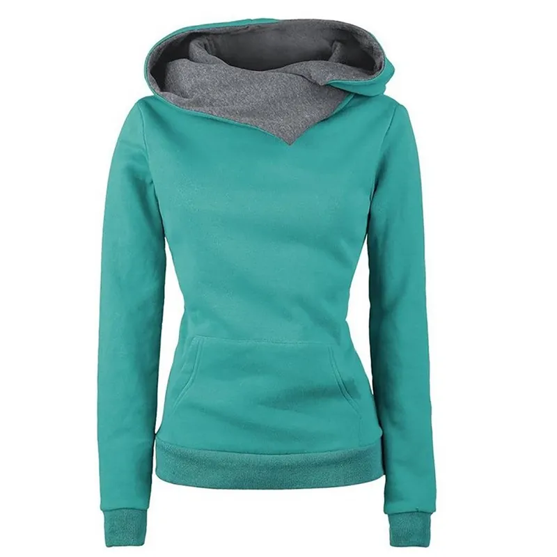 Turn Down Collar Hoodie – Women’s - Imagen 6