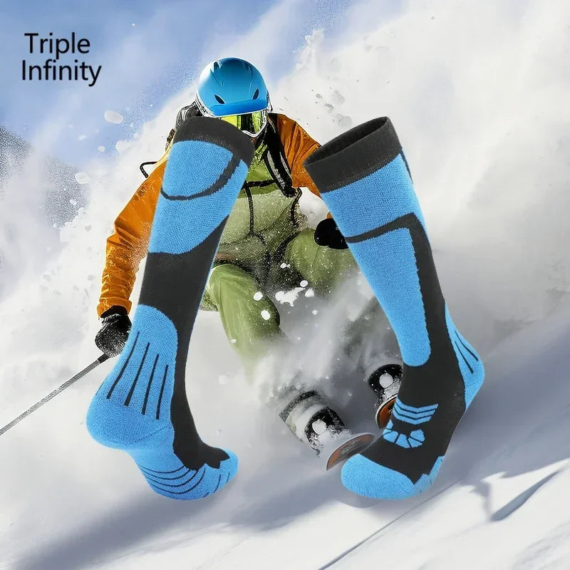TRIPLE INFINITY Long Mountain Socks - Imagen 4