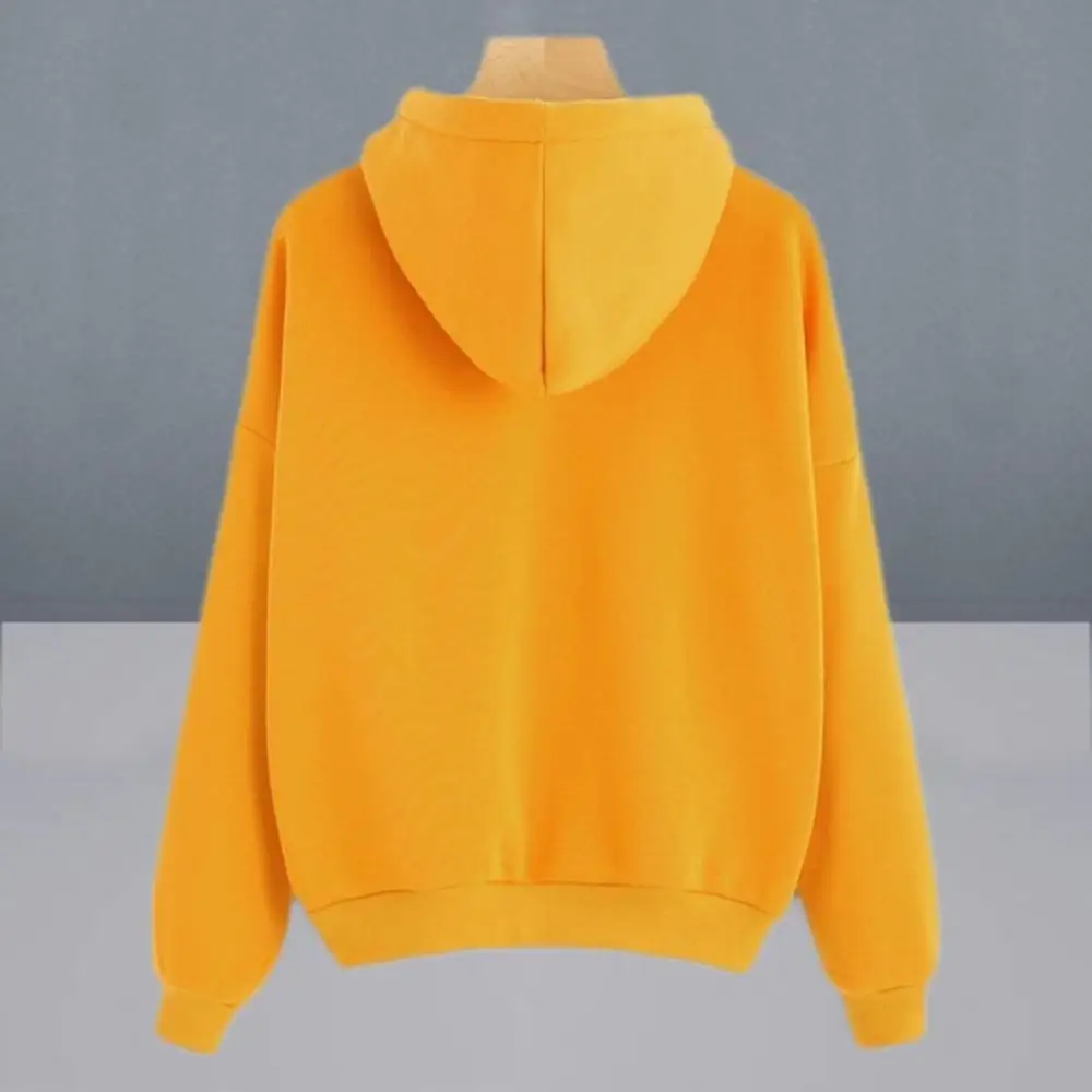 SANWOOD Solid Color Hoodie - Women's - Imagen 8