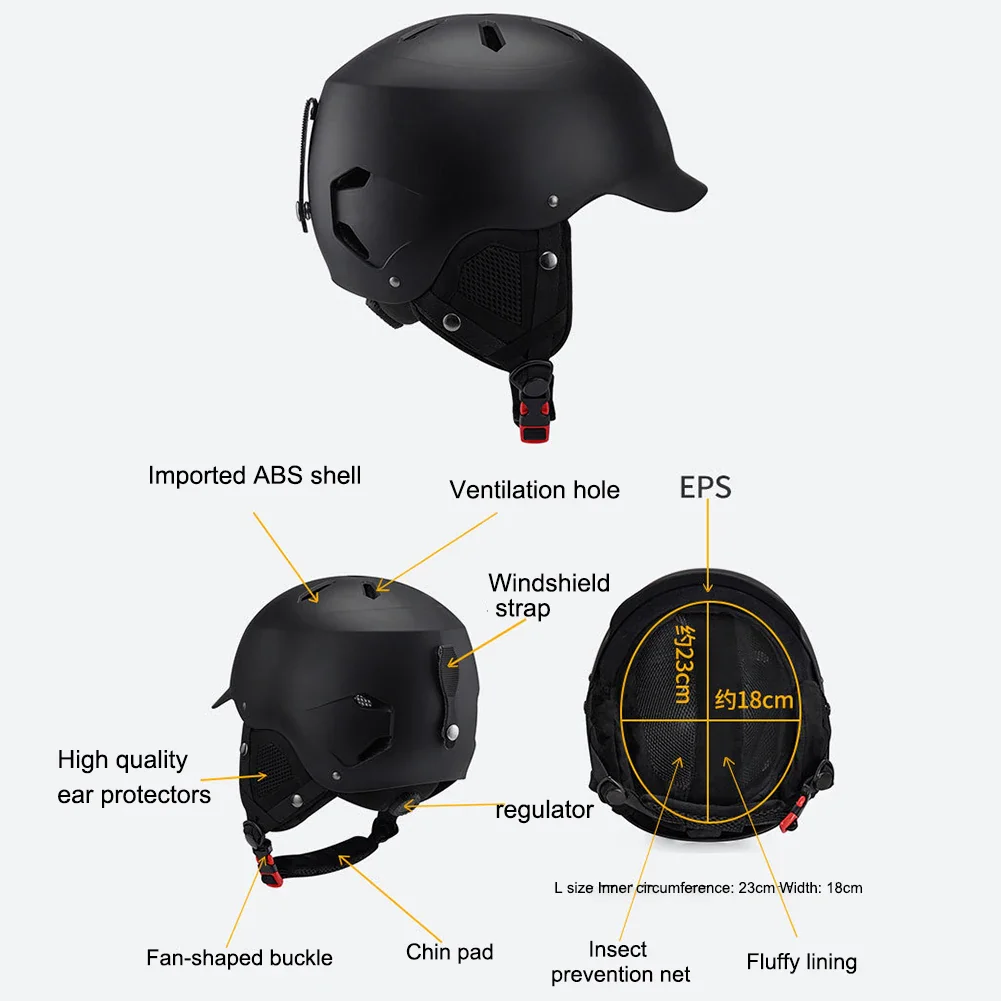 RZAHUAHU Snowboard Park Helmet - Imagen 7