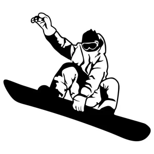 LYKX Ski Wall Decal