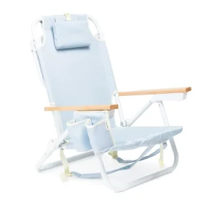 Silla playa Vintage Celeste