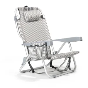 Silla playa Traveler Gris