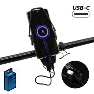 Soporte móvil EWS009 con power Bank, bocina y luz