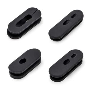 Tapones de silicona mástil pasa cable display y freno Navee V40