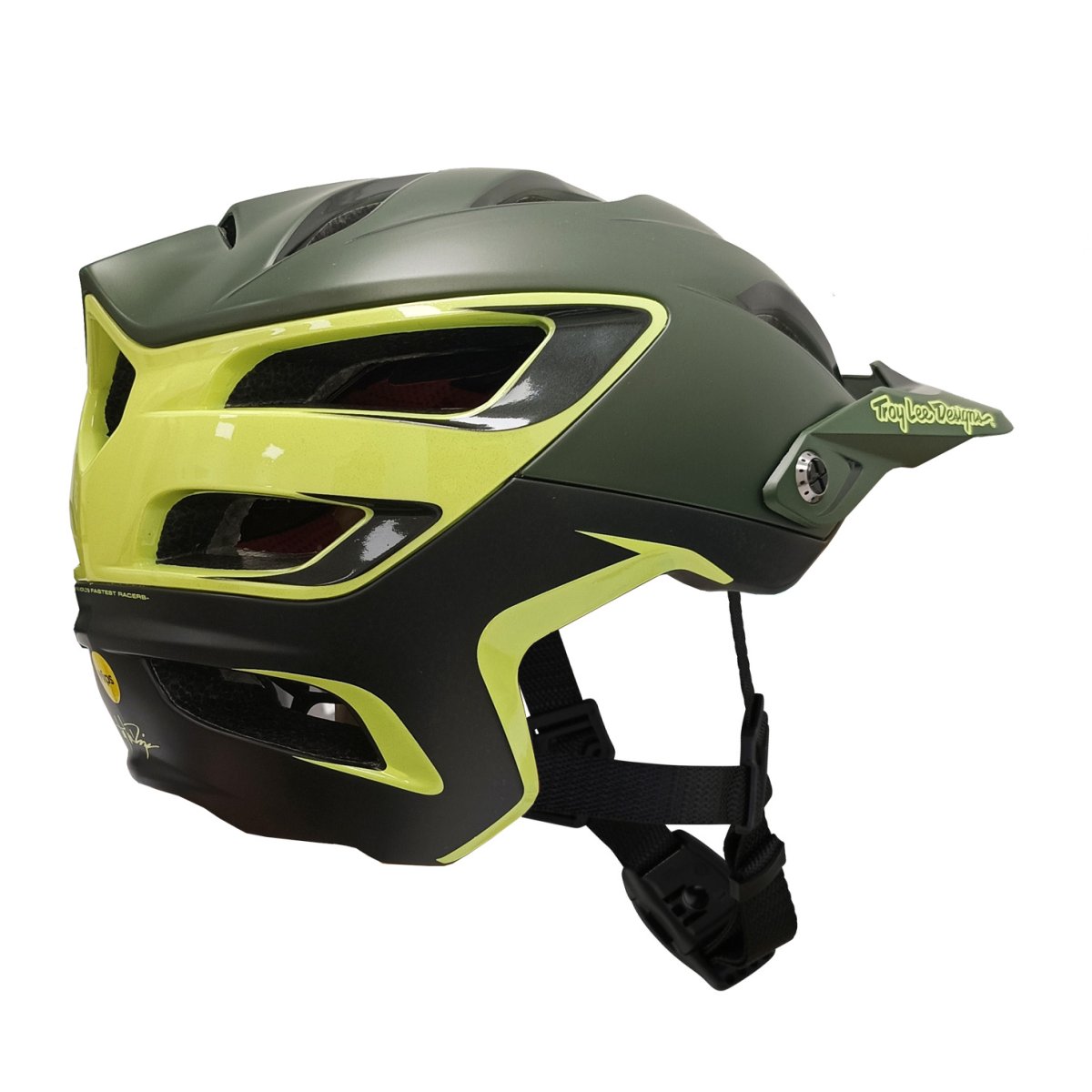 Troy Lee Designs A3 Mips Uno Glass Green - Imagen 3