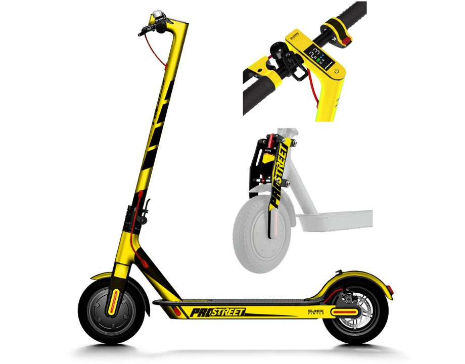 Vinilo para Xiaomi PROSTREET (amarillo) - Imagen 2