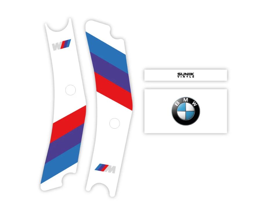 Vinilo para suspensión Monorim (BMW Blanco) - Imagen 2