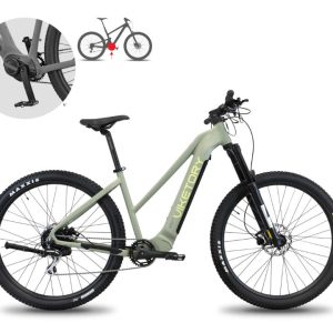 ZHEPHIR+Plus ebike MTB Verde Militar