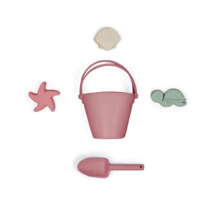 Set baldes de playa Ribera Rojo