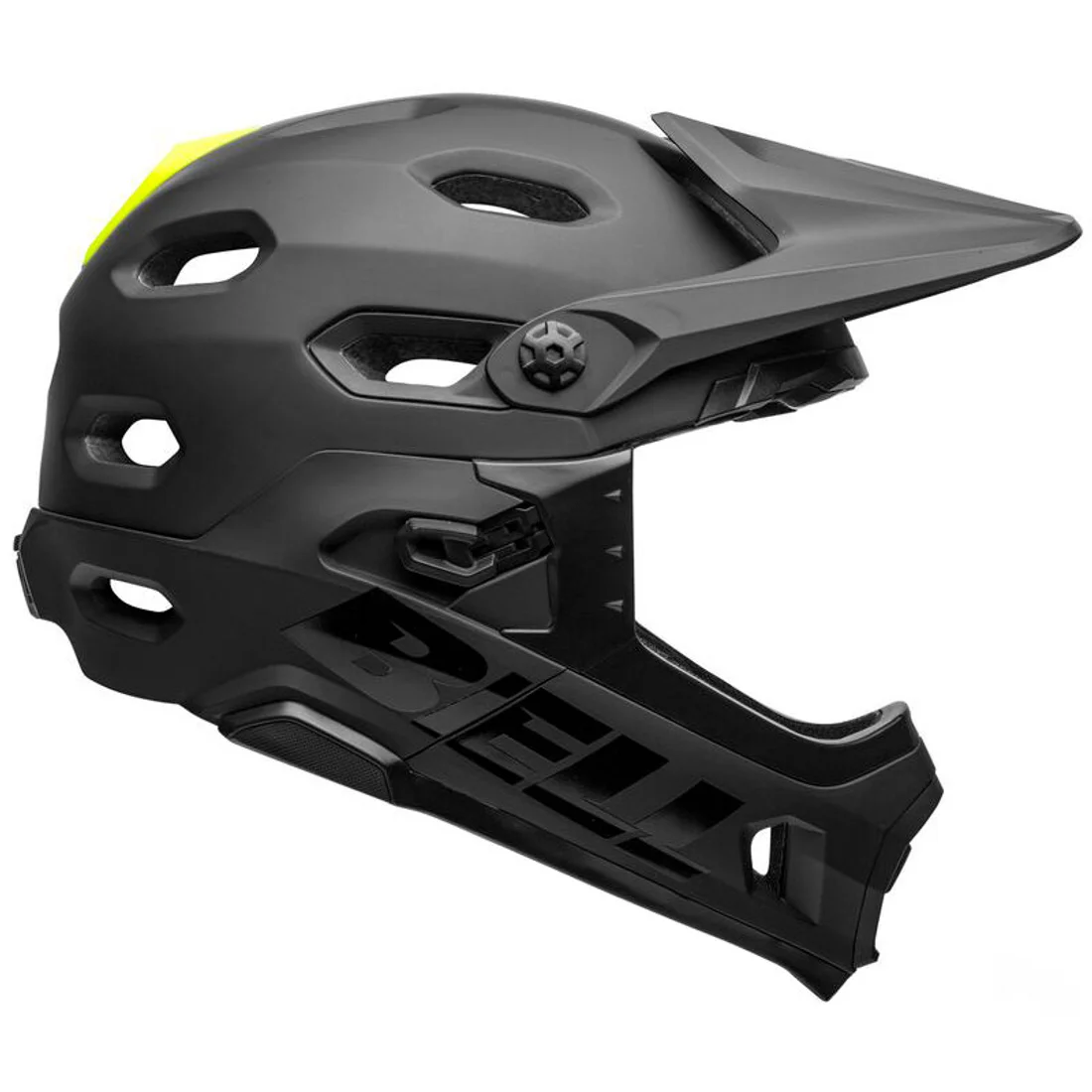 Casco Bell Super DH MIPS Spherical Negro Mate/Flúor - Imagen 6