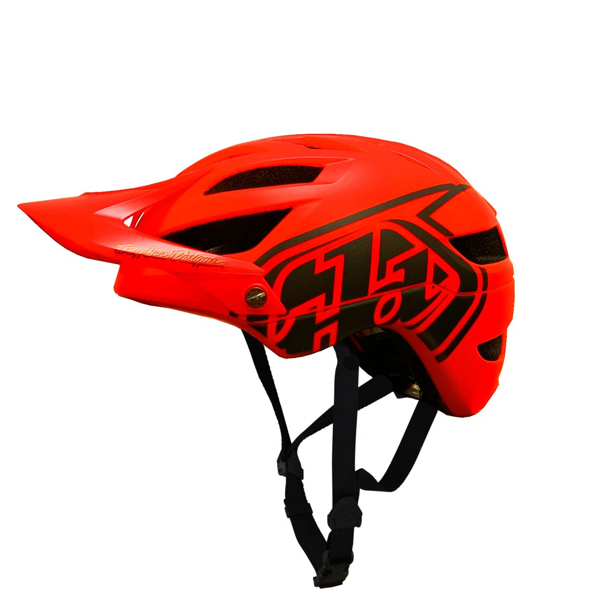 Troy Lee Designs A1 Drone Fire Red