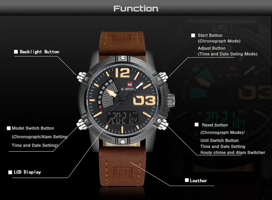 NAVIFORCE Fashion Sport Watch - Imagen 7