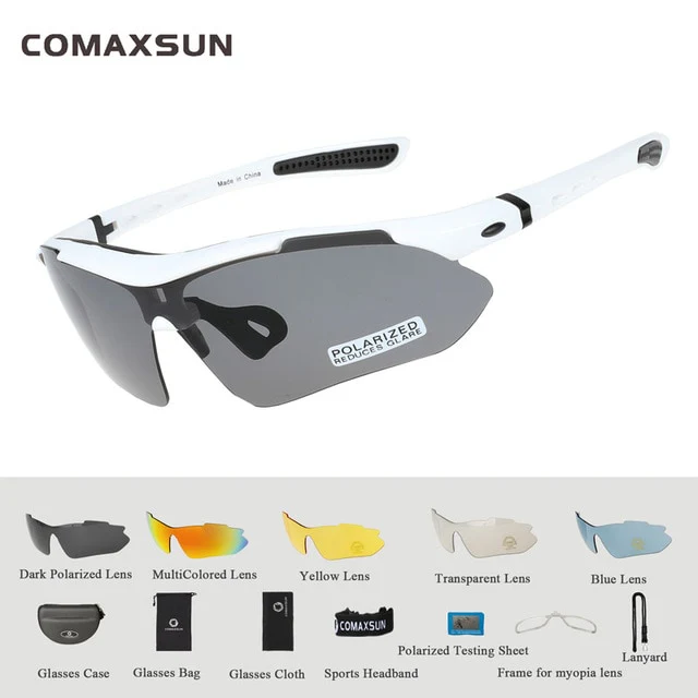 COMAXSUN Prescription Sport Sunglasses - Imagen 9