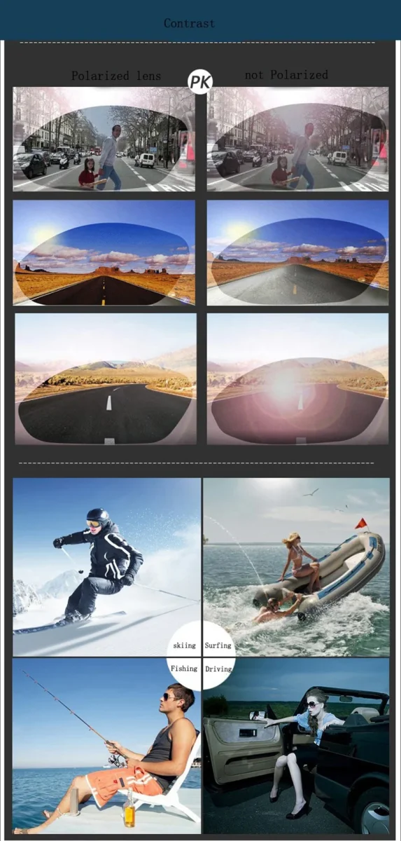 AORON Sunglasses with Polarized Lenses - Imagen 9