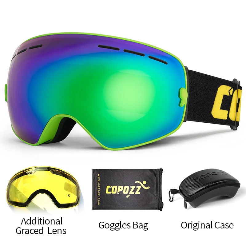 COPOZZ Ski Goggles with Cloudy Night Lens - Imagen 2