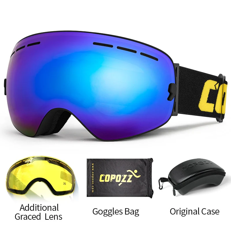 COPOZZ Ski Goggles with Cloudy Night Lens - Imagen 6