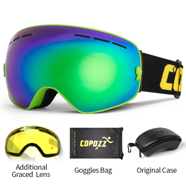 COPOZZ Ski Goggles with Cloudy Night Lens - Imagen 5