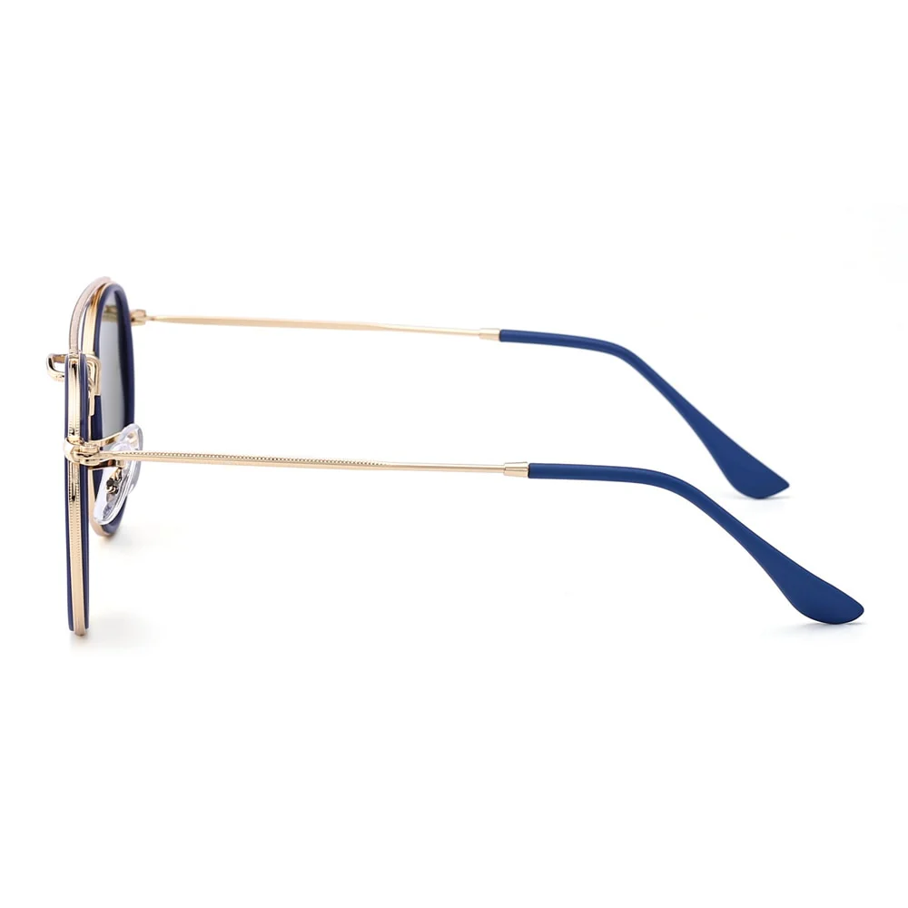 YOOSKE Vintage Round Sunglasses - Imagen 3