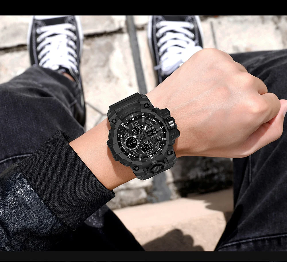 SANDA Waterproof Military Watch - Imagen 8