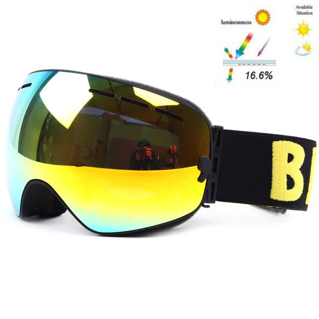 HUOXIN Snowboard Goggles - AntiFog - Imagen 6