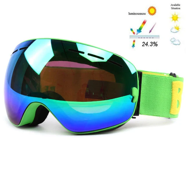 HUOXIN Snowboard Goggles - AntiFog - Imagen 3