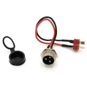 Puerto de carga conector GX16 3 pines macho-Dean tipo T