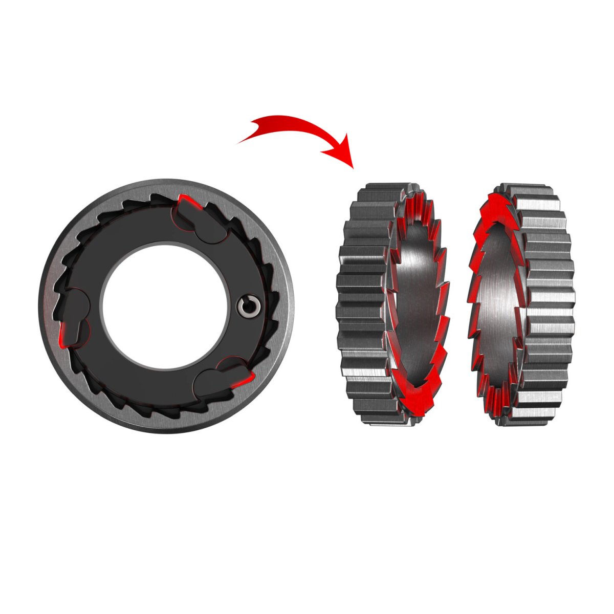 Kit Conversor DT Swiss de Trinquetes a Ratchet Hybrid - Imagen 3