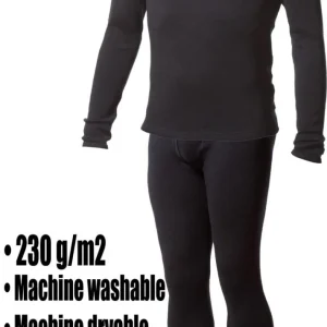 SHEEP RUN Merino Wool Thermal Underwear Set