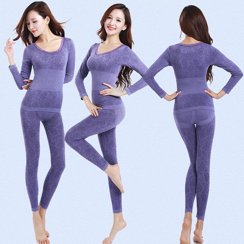 SLIMMING Thermal Underwear Set - Women's - Imagen 2