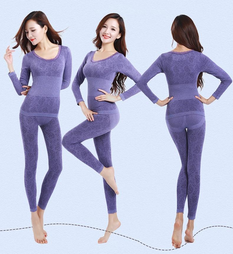 SLIMMING Thermal Underwear Set - Women's - Imagen 6