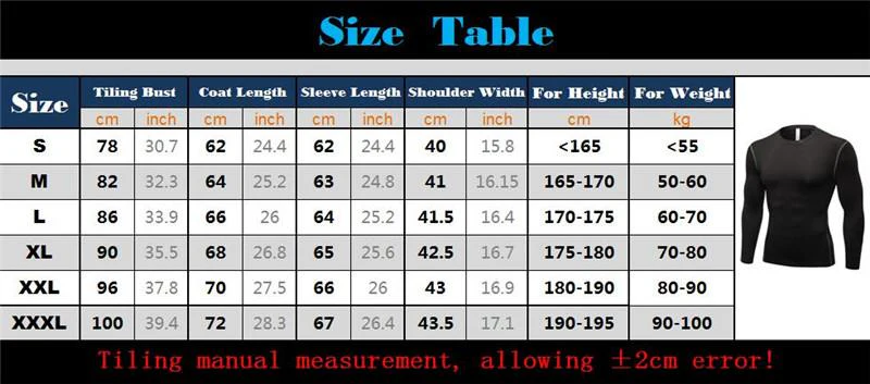 YUERLIAN Compression Base Layer - Imagen 5